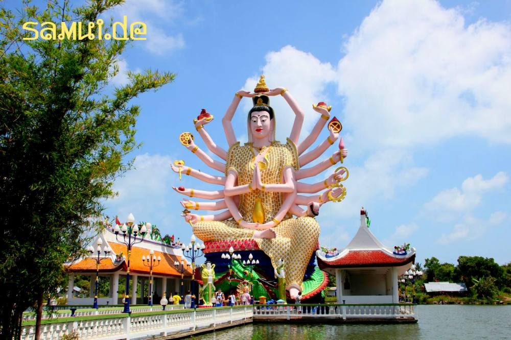 Koh Samui Tempelanlage Wat Plai Laem (Nähe Airport)