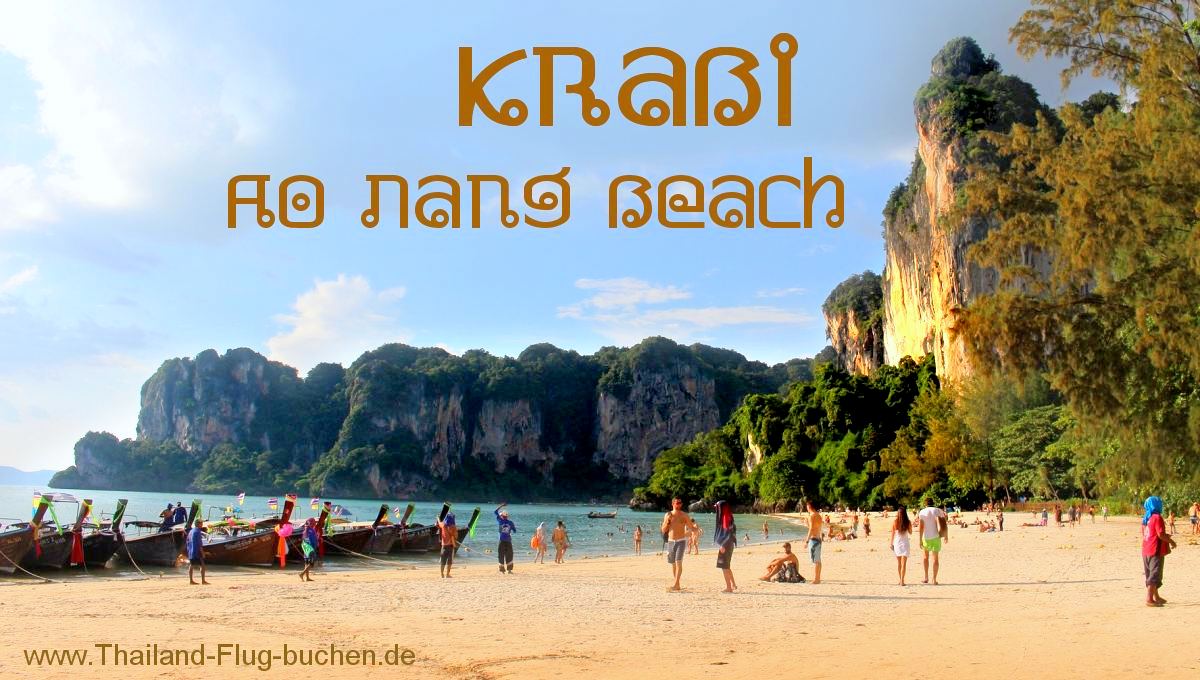 Strände Krabi - Ao Nang Beach